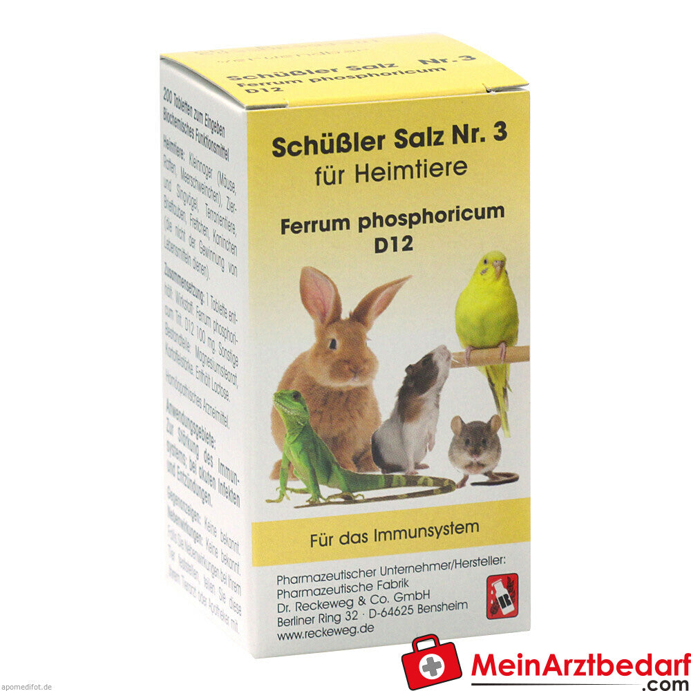 Schuessler Salz Nr3D12 vet, 200 St