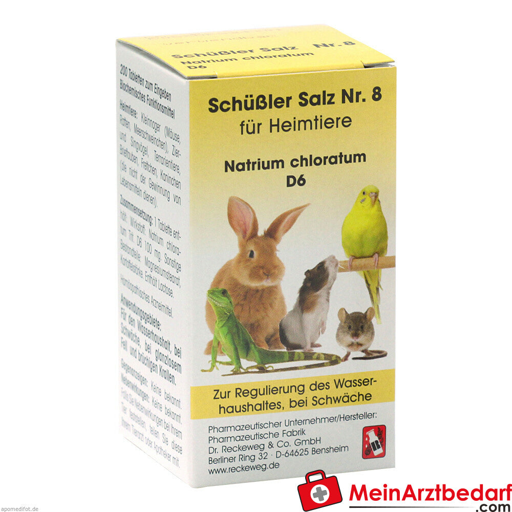 Schüßler Zout Nr8 D6 vet, 200 St