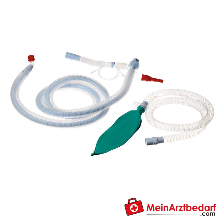 El kit de anestesia Dr äger ventstar ®  Concéntrico con líneas de medición de gas, 10.