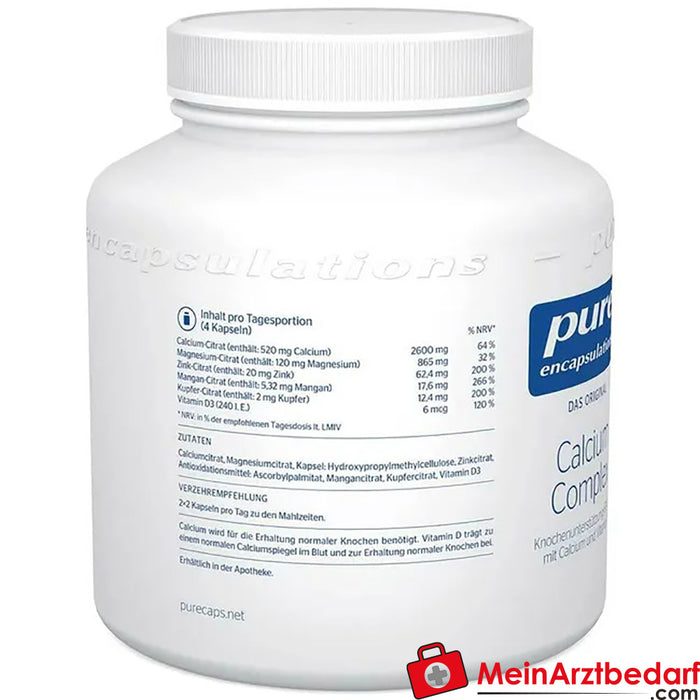 Complejo de calcio Pure Encapsulations