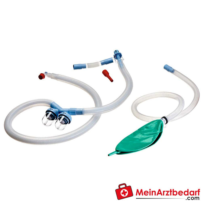 Dräger anesthesieset VentStar® coaxiaal met waterslot, 2,1 m/1,3 m, 10 st.