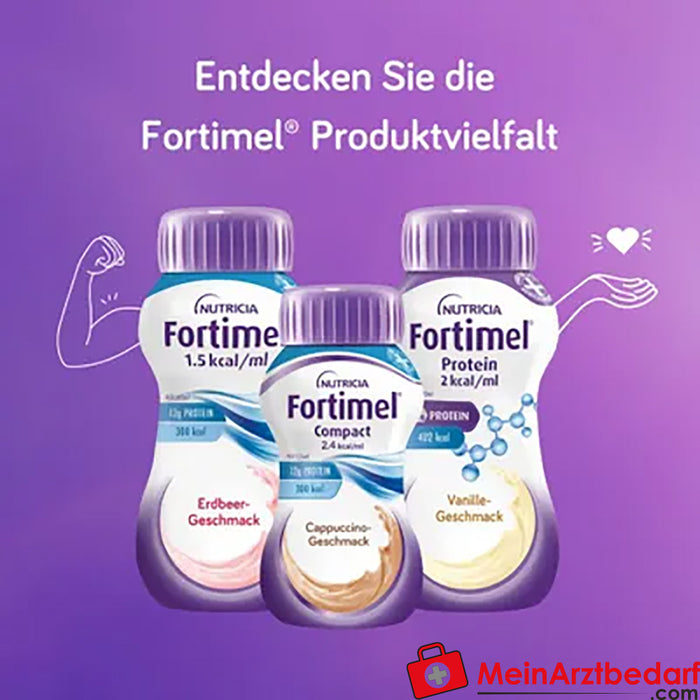 Fortimel® Compact 2.4 Bebida nutricional neutra, 32 unid.