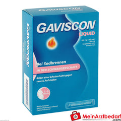 Gaviscon Liquid 500mg/267mg/160mg im Beutel.