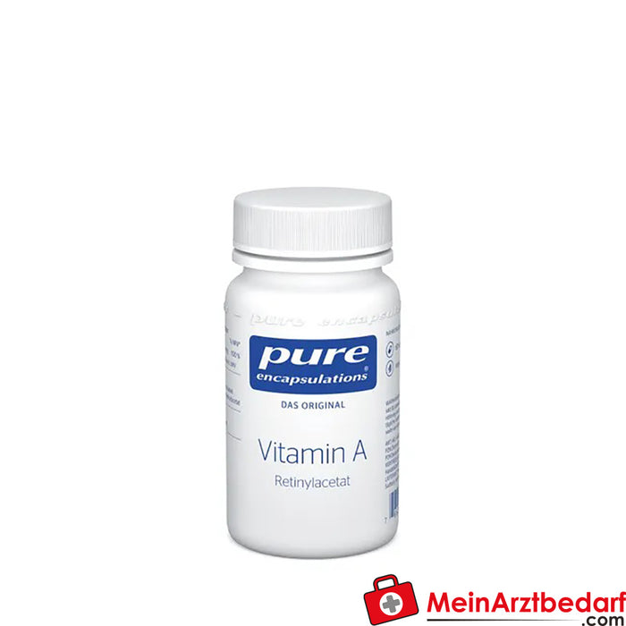 Pure Encapsulations® Vitamina a Retinyl Acetate Cápsulas, 60 Cápsulas