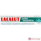 Lacalut extra sensitive Kaliumchlorid / Strontiumacetat / Aluminiumlactat / Natriumfluorid / Olaflur Zahncreme, 75 ml.