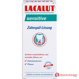 Lacalut sensitive Aminfluorid / Kaliumchlorid / Chlorhexidin Zahnspül-Lösung, 300 ml.
