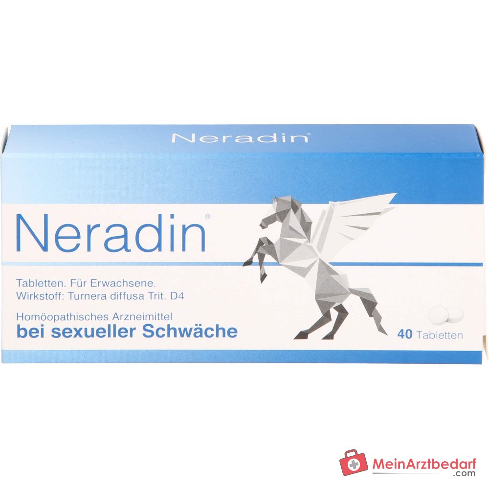 PharmaSGP Neradin Turnera diffusa D4 Comprimés, 20 pièces.