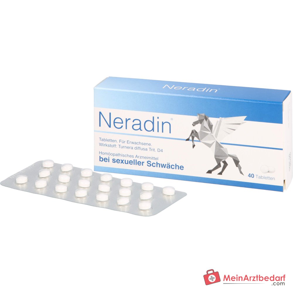 PharmaSGP Neradin Turnera diffusa D4 Comprimés, 20 pièces.