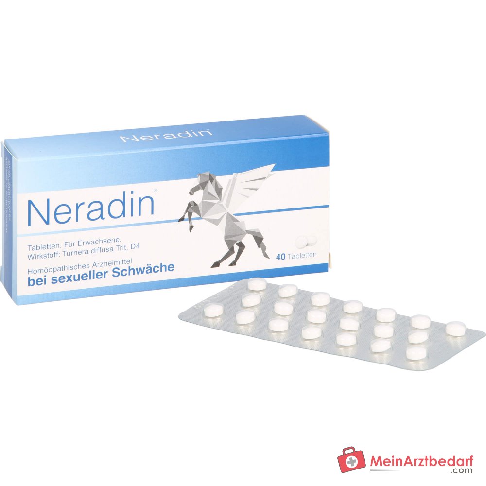 PharmaSGP Neradin Turnera diffusa D4 Comprimés, 20 pièces.