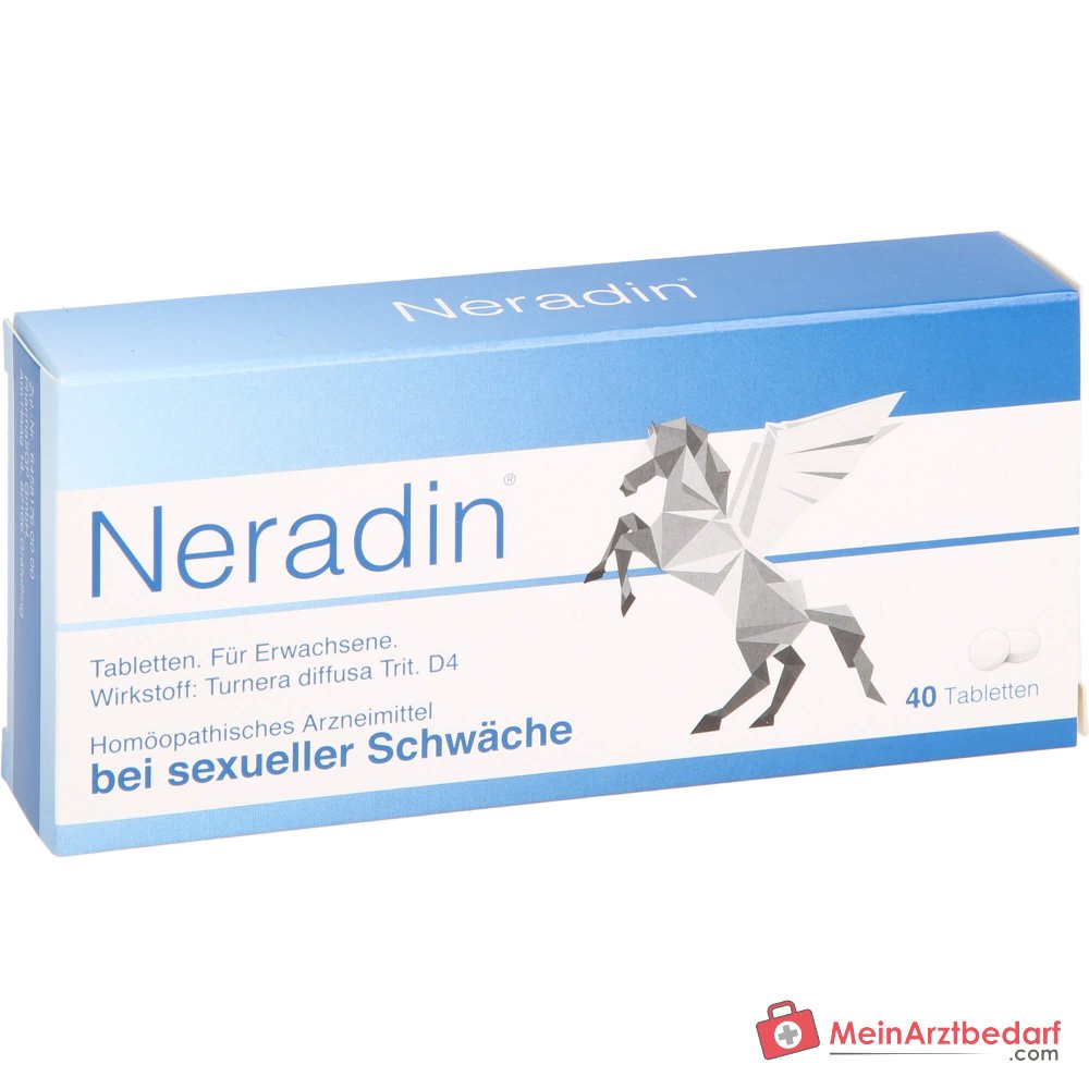 PharmaSGP Neradin Turnera diffusa D4 Comprimés, 20 pièces.