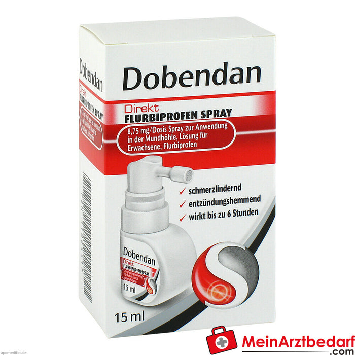 Dobendan Direct Flurbiprofeno Spray 8,75mg/dosis