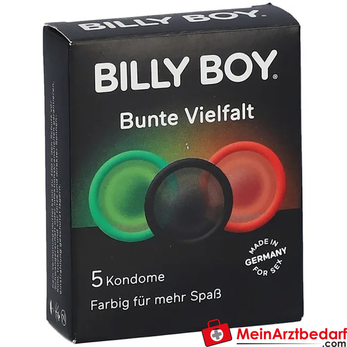 BILLY BOY Prezervatifler Renkli çeşitler