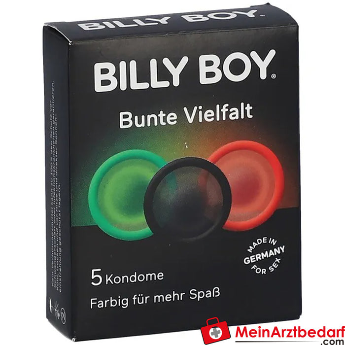 Preservativi BILLY BOY Varietà colorata