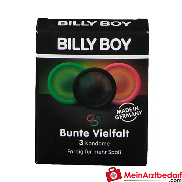 BILLY BOY Prezervatifler Renkli çeşitler