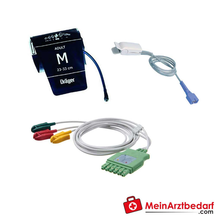 Accessory set for the Vista 120 S patient monitoring system