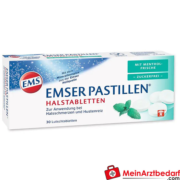 EMSER Pastillen® mit Mentholfrische zuckerfrei, 30 St.