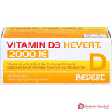 Hevert Vitamin D3 Cholecalciferol Tabletten, 60 St.