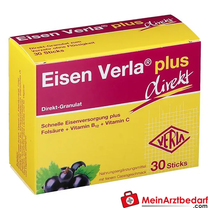 Fer Verla® plus direct, 30 comprimés