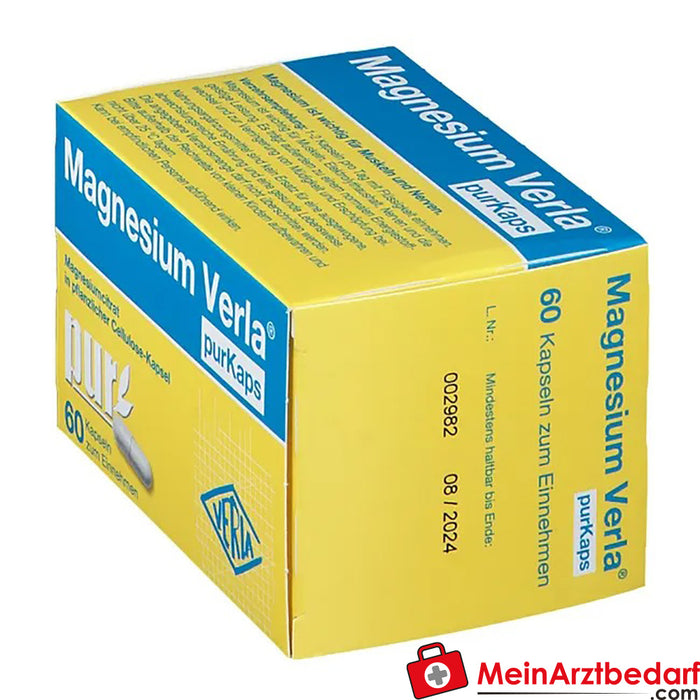 Magnesium Verla® purKaps Capsules, 60 Capsules