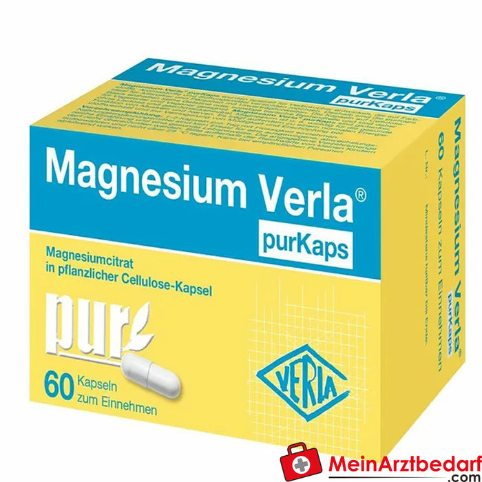 Magnesium Verla® purKaps Kapseln, 60 St.