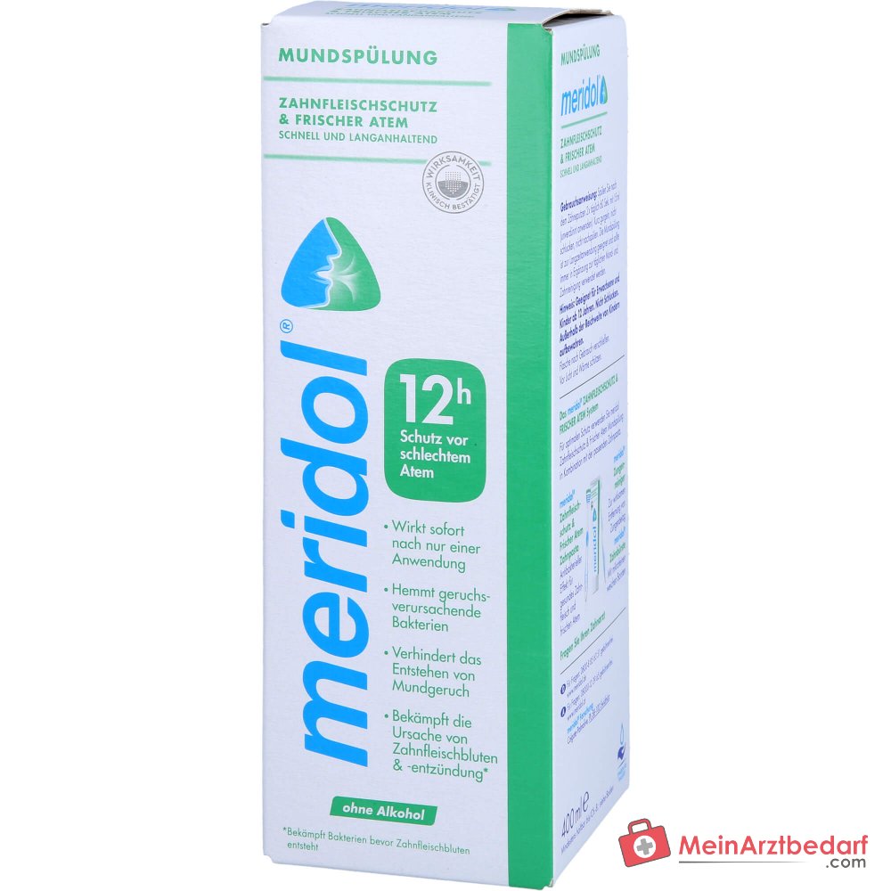 meridol Sicherer Atem Mundspülung, 400 ml