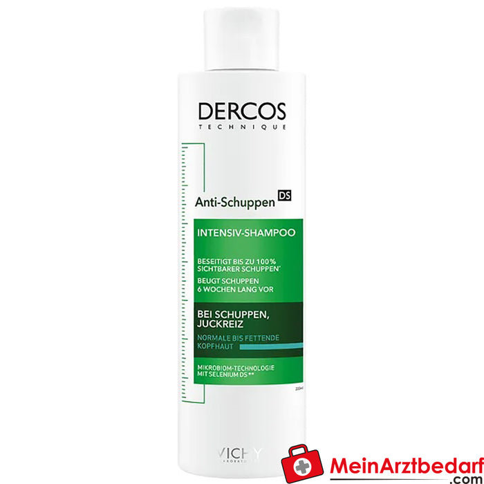 Vichy Dercos Shampoo Antiforfora per cuoio capelluto da normale a grasso, 200ml
