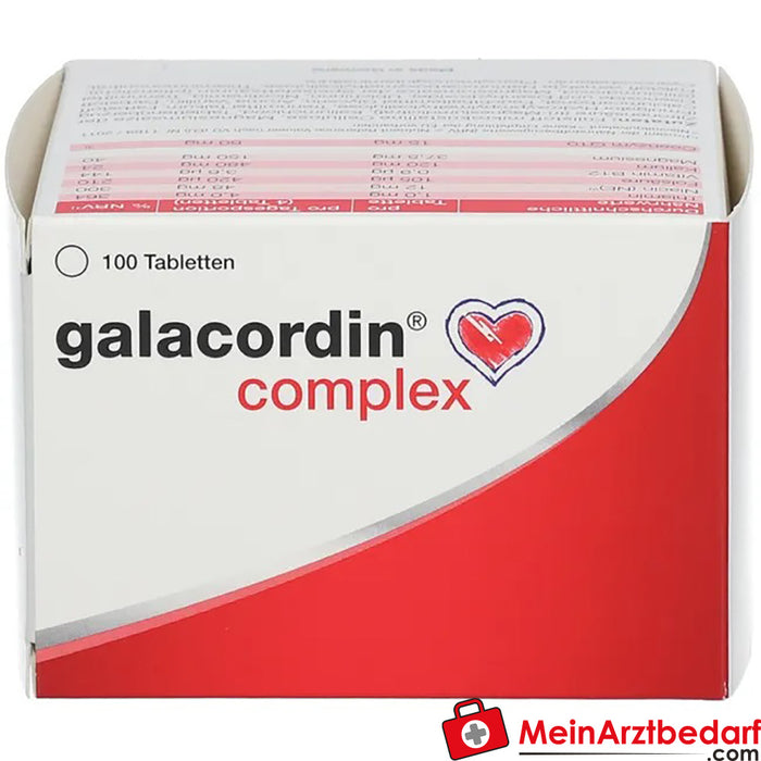 complexo galacordin®, 100 unid.