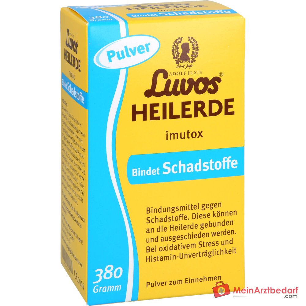 Luvos Heilerde imutox Pulver, 380 g.