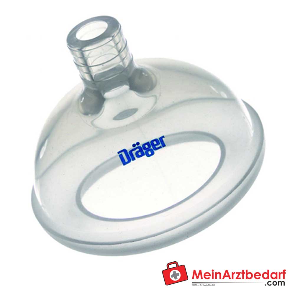 Dräger Silikon-Anästhesiemaske.
