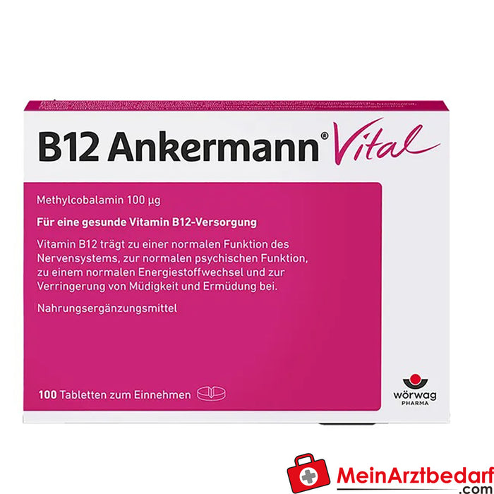 B12 Ankermann® Vital, 100 adet.