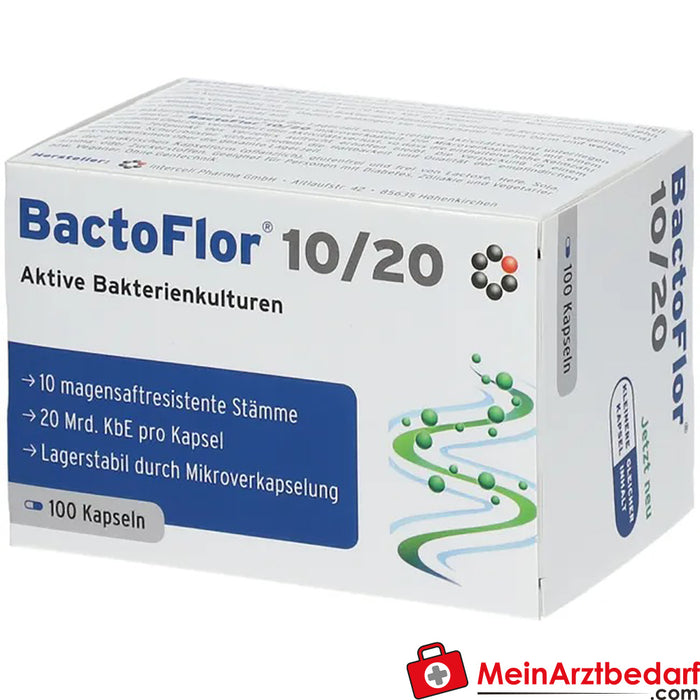 BactoFlor® 10/20, 100 pièces