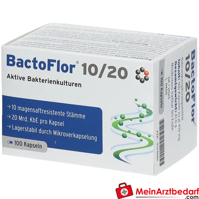 BactoFlor® 10/20, 100 pièces