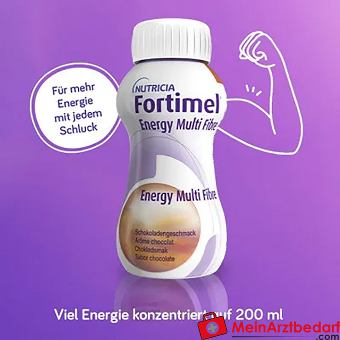 Fortimel® Energy Multi Fibre Drinking Food Chocolate, 32 unid.