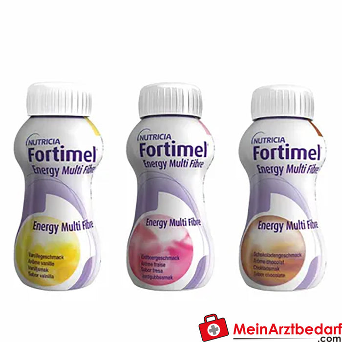 Fortimel® Energy Multi Fibre Trinknahrung – Mischkarton mit 32 Flaschen