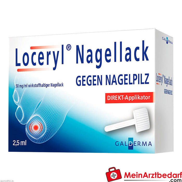 Loceryl against nail fungus