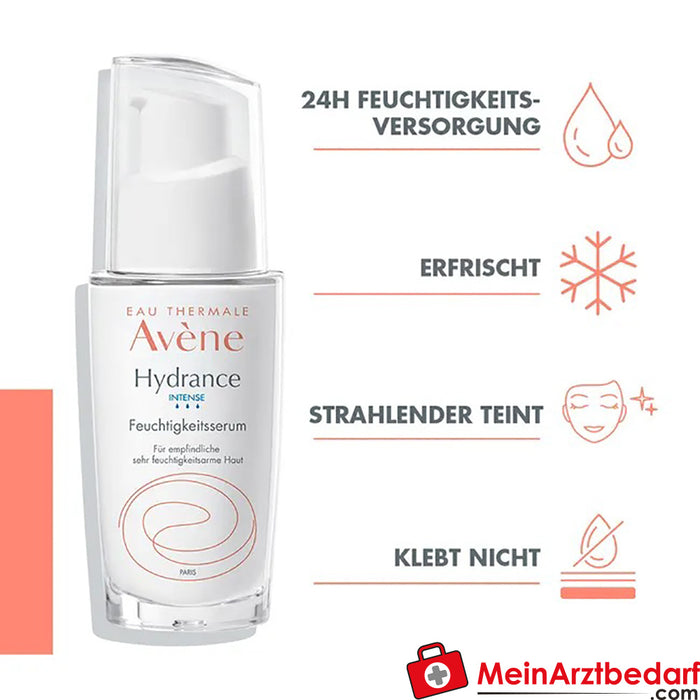 Siero idratante intenso Avène Hydrance, 30 ml