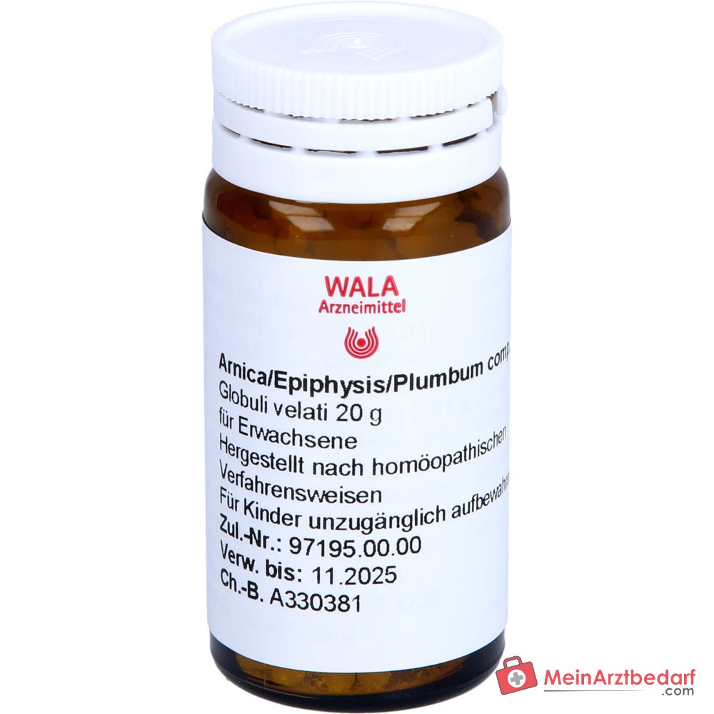 WALA Arnica / Epiphysis / Plumbum comp. B Globuli velati, 20 g