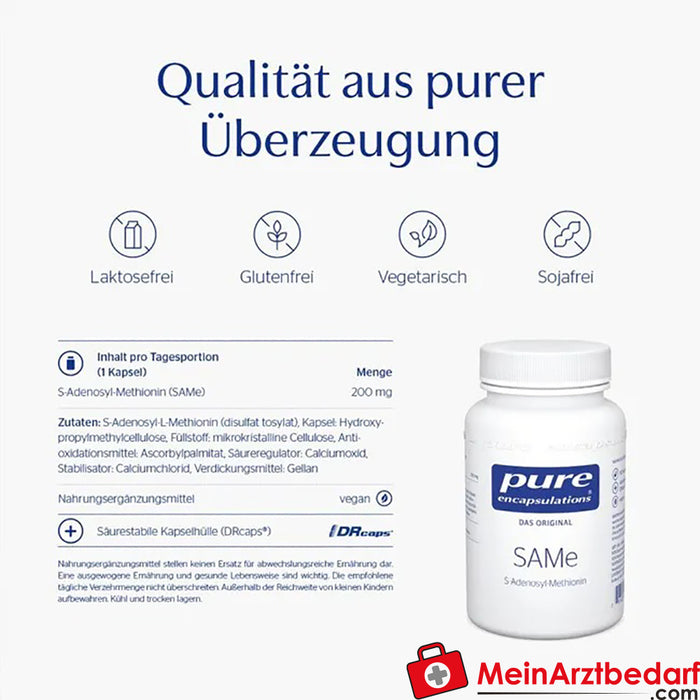 Pure Encapsulations® Same，60 个装。