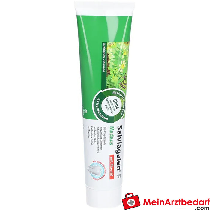 Salviagalen F Madaus|Medicinal toothpaste with fluoride, 75ml