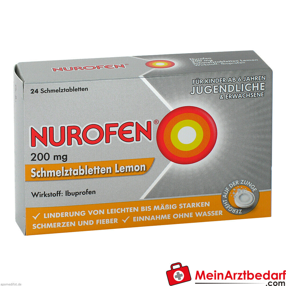 Nurofen 200mg Lemon.