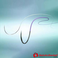 B. Braun Monosyn Nahtmaterial, violett, USP 4/0.