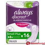 always discreet Inkontinenz Einlagen Small plus, 16 St..