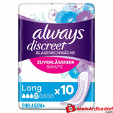 always discreet Inkontinenz Einlagen+ long.