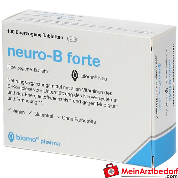 neuro-B forte biomo® Nuovo, 100 pz.