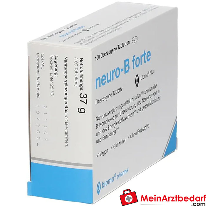 neuro-B forte biomo® Nieuw, 100 st.