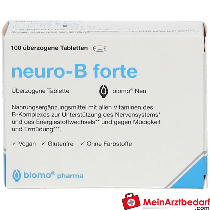 neuro-B forte biomo® Nuovo, 100 pz.