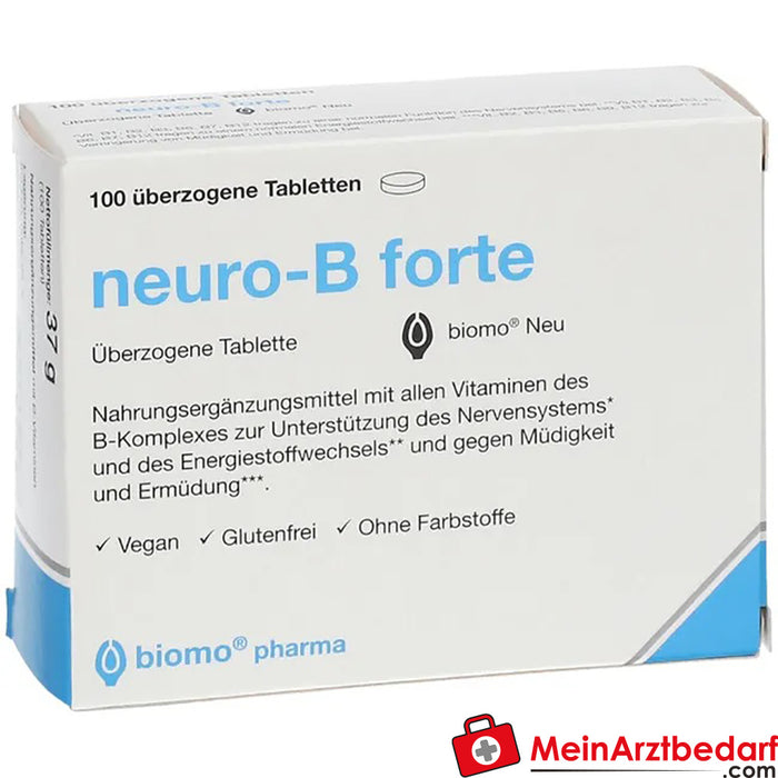 neuro-B forte biomo® Nouveau, 100 pces
