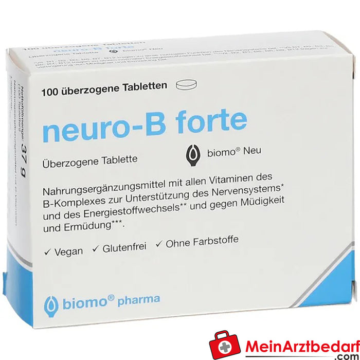 neuro-B forte biomo® Nuevo, 100 unid.