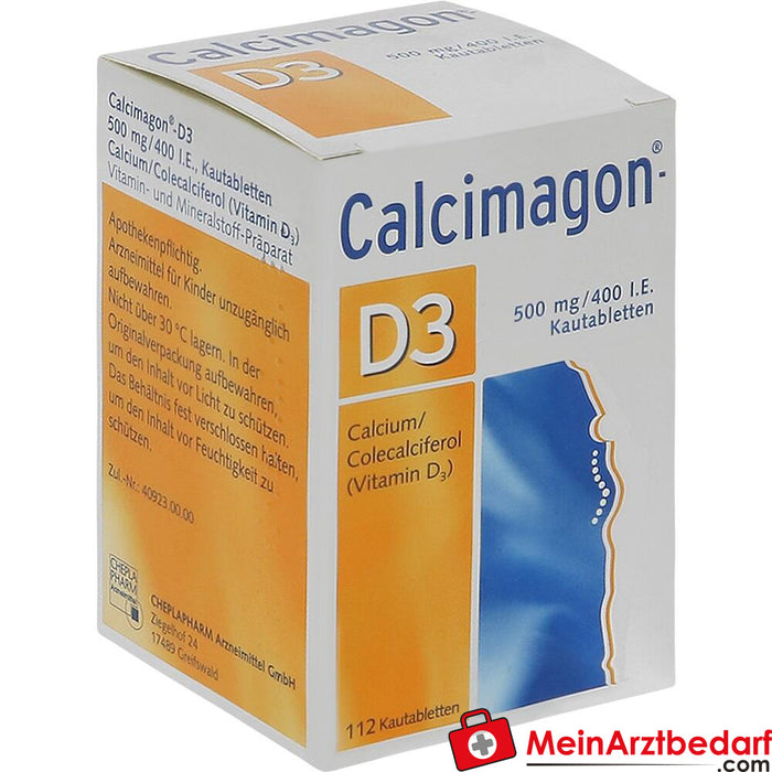 Calcimagon-D3 500mg/400 I.U.