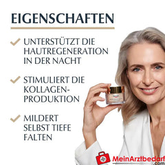 Eucerin® HYALURON-FILLER + ELASTICITY Nachtpflege|Antifaltencreme gegen Altersflecken, 50ml.